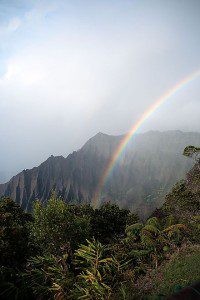 rainbow in Hawaii